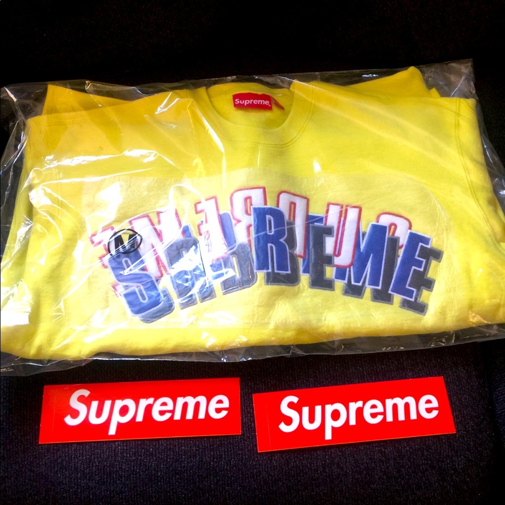 Supreme stacked crewneck